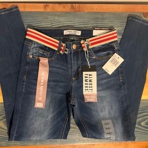 Almost Famous Mid Rise Skinny Jeans